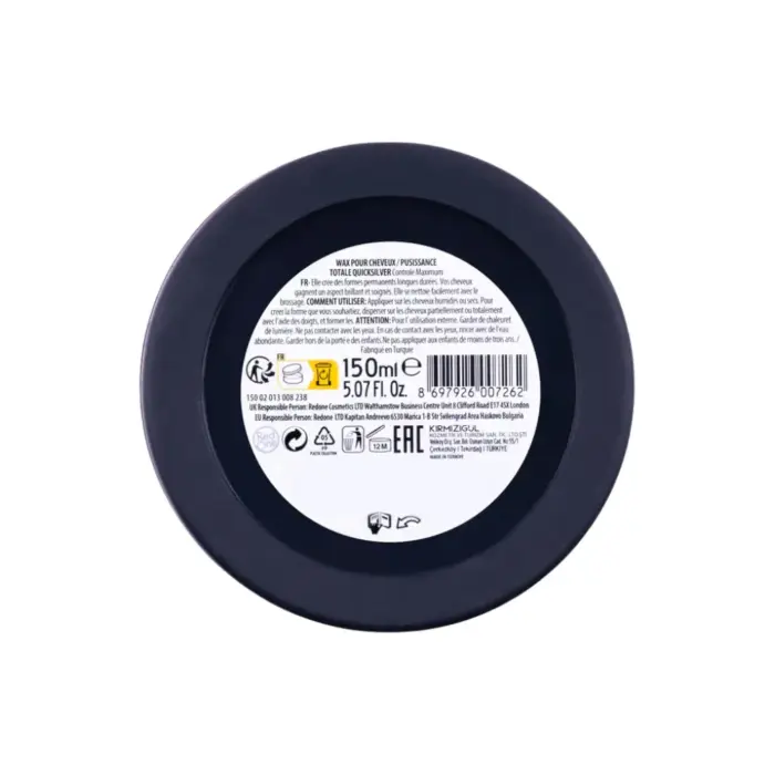 Redone Hair Styling Aqua Hair Gel Wax Quicksilver 150ml - Imagen 4